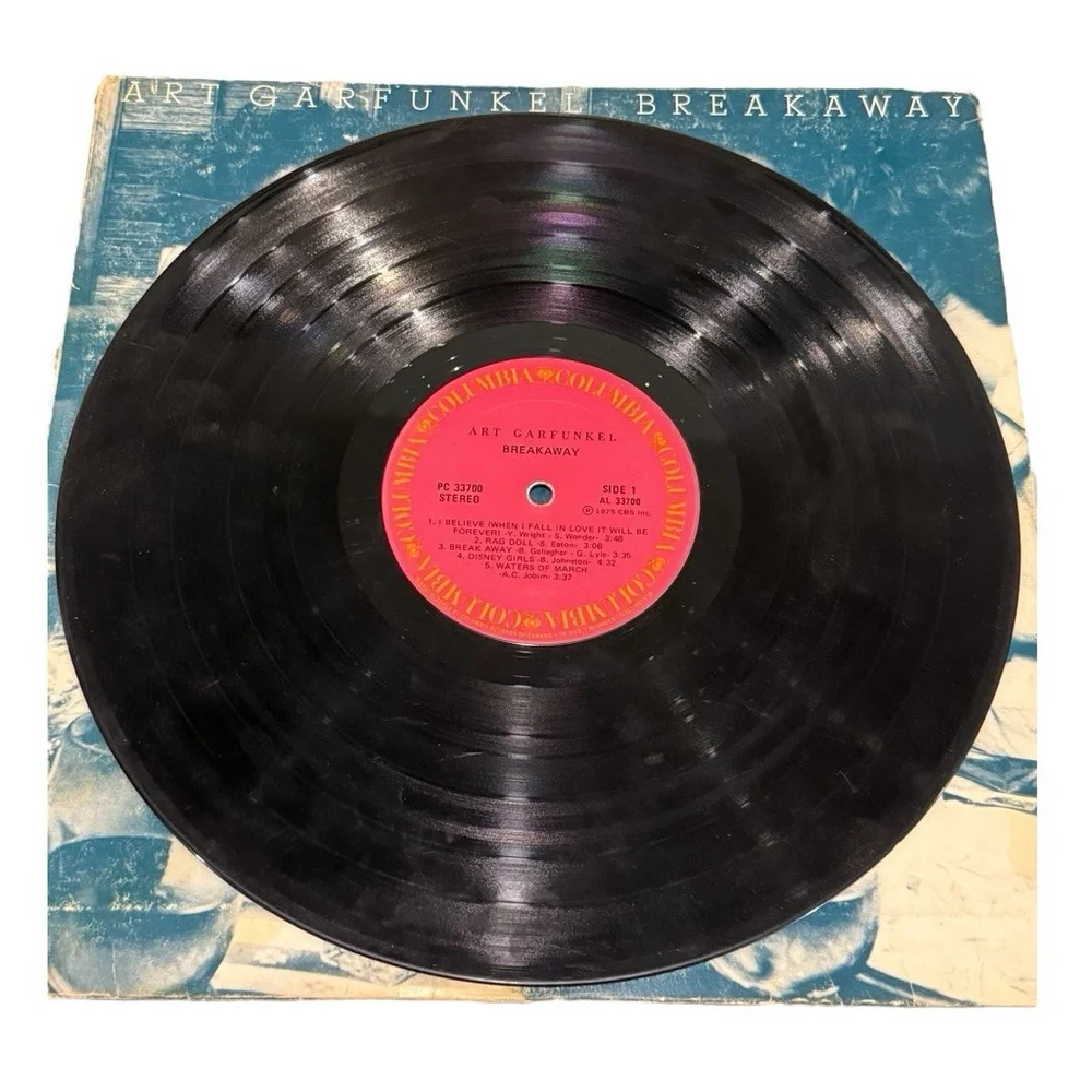 Art Garfunkel Breakaway Vinyl Record LP 1975 - Picture 8 of 11